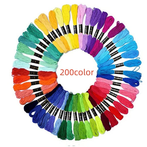 200/100/50 Anchor Similar DMC Cross Stitch Cotton Embroidery Thread