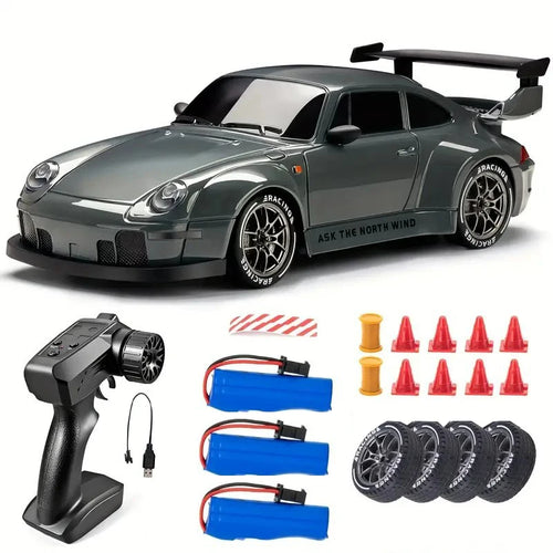 4WD RC Drift Car 2.4GHz 4x4 Racing RTR Radio Truck LED Lights Stunt