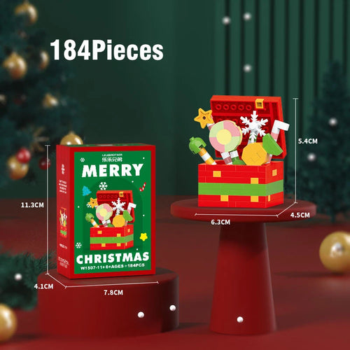 Christmas Gifts Micro Building Block Series Santa Claus Reindeer