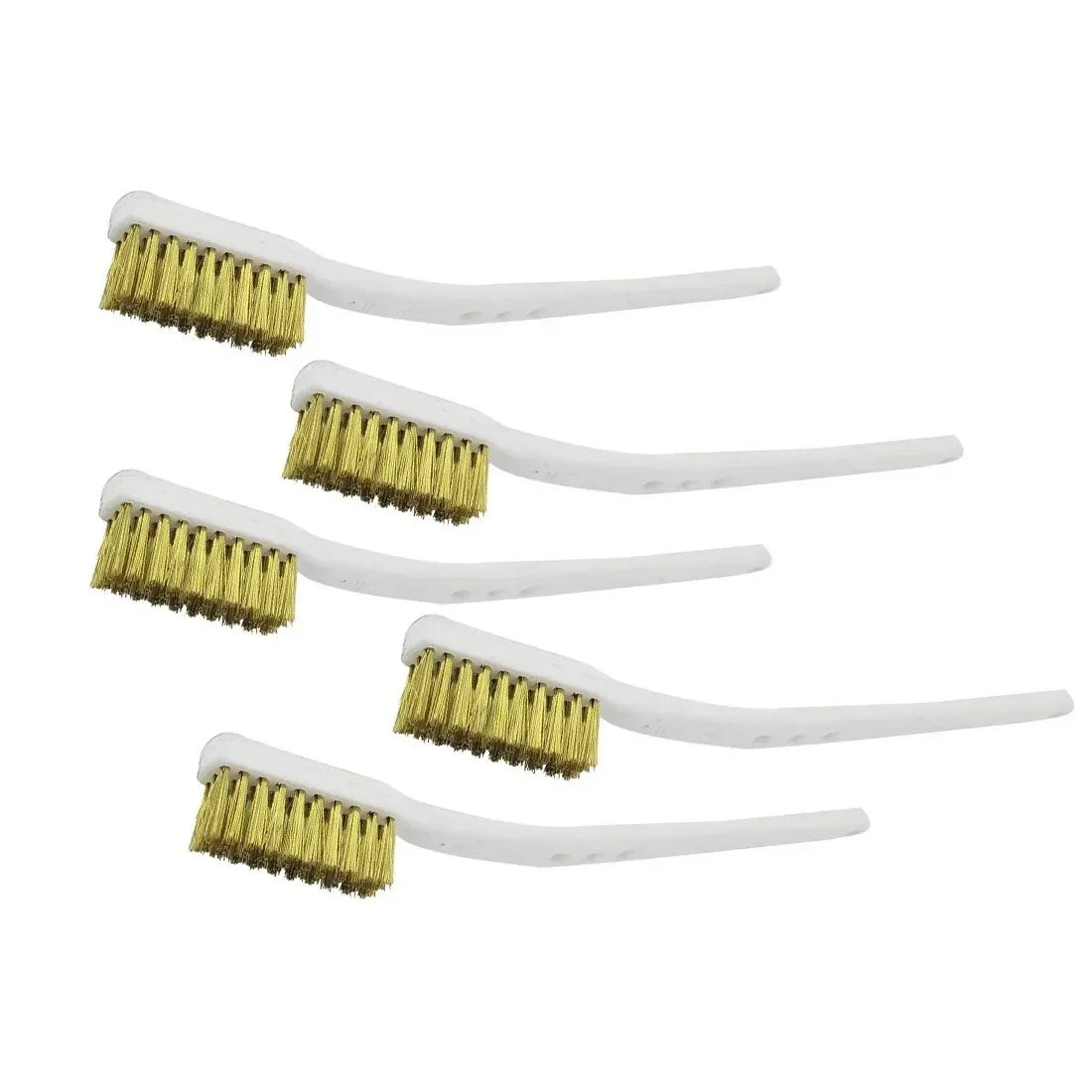 5Pcs Mini Rust Remover Paint Brushes Set for DIY Crafts Industrial