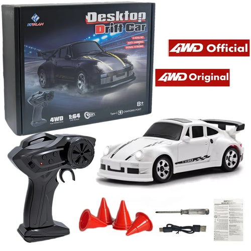 4WD Racing 1:43 or 1:64 RC Electric Drift Car Radio Full Proportional