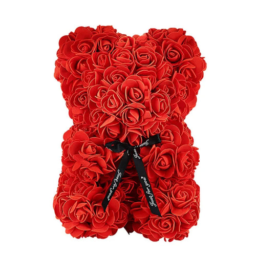 2025 New Artificial Flower Eternal Rose Teddy Bear for Mom Mother's