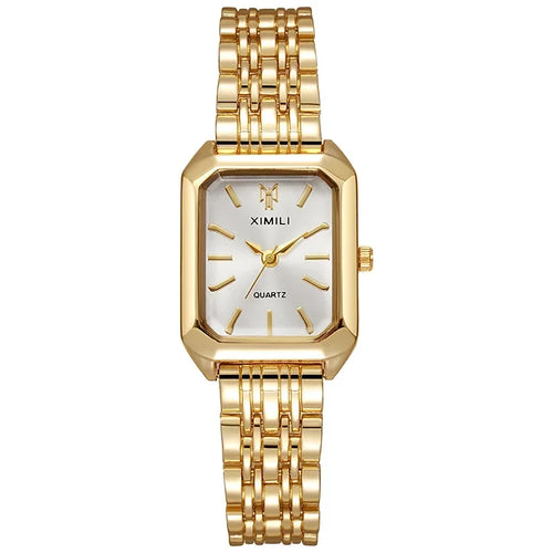 2025 Hot Brand Stainless Steel Strap Watch Women Luxury Gift Quartz