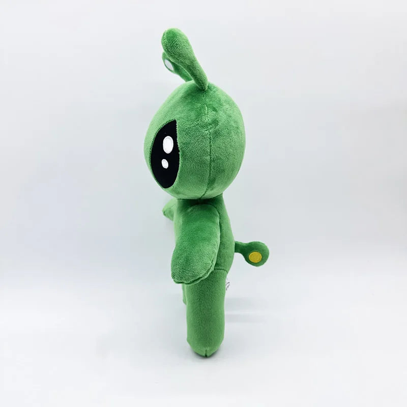 30cm Green Alien Plush Toy Anime Tentacled Horn Alien Monsters Horror