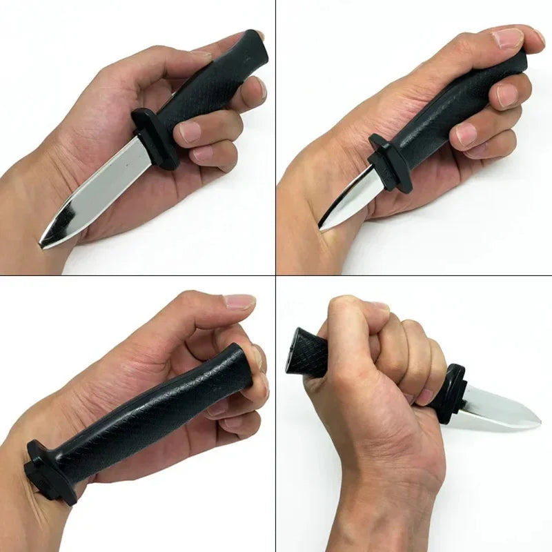 Retractable Prank Knife - Harmless Plastic Comedy Prop for Adults &