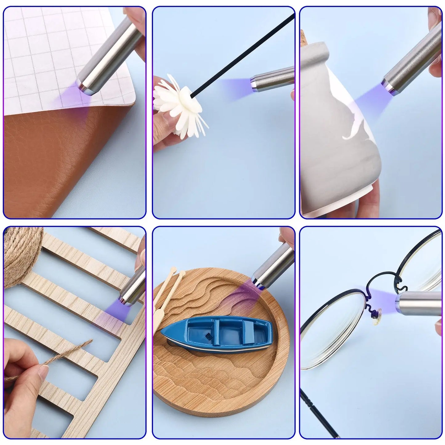 25g UV Resin Glue Bonding & Welding UV Glue Kit With Light