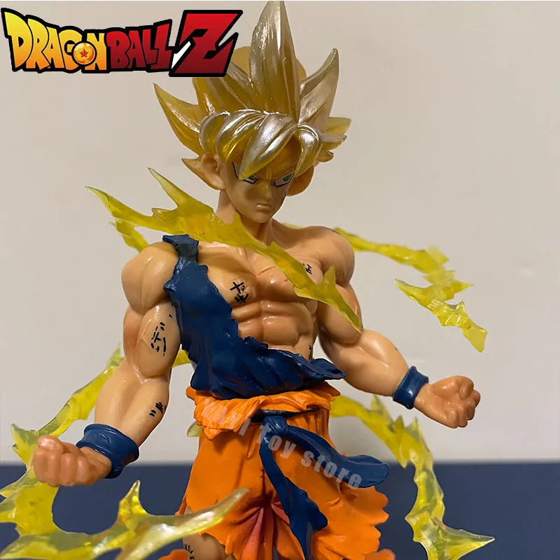 Hot Dragon Ball  Son Goku Super Saiyan Anime Figure 16cm Goku DBZ