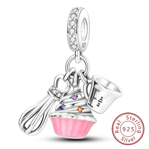 Hot Sale Charm Bead Pendant 925 Sterling Silver Firefly Love Heart