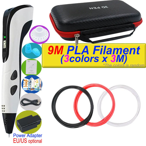 2025 New 3D Printing Pen DIY Three-dimensional Painting Children Toys