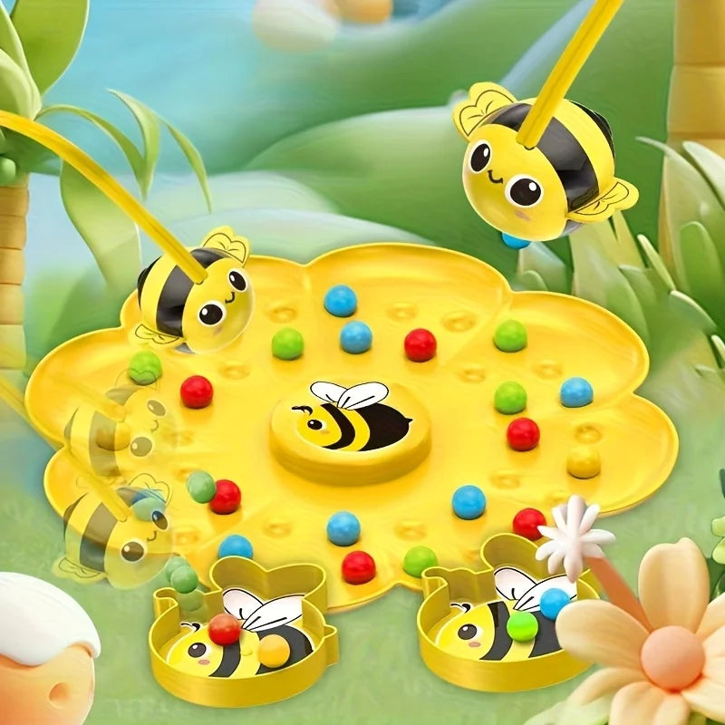 Little Bumblebee Multifunctional Board Game Puzzle Fishing Toys