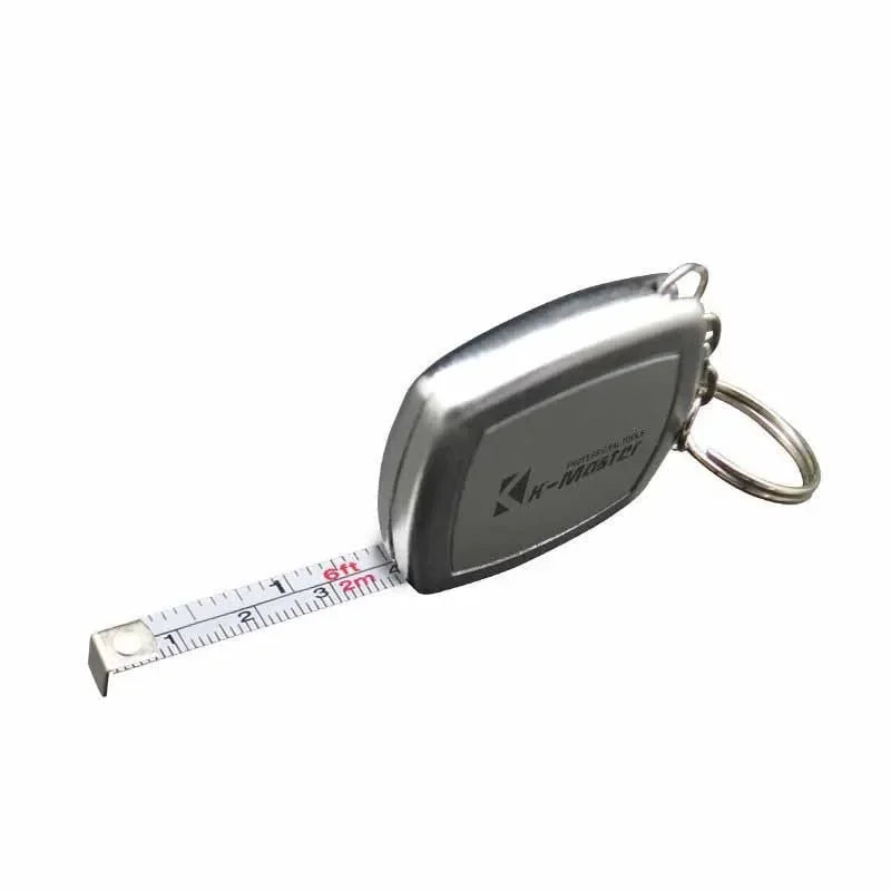 2M Mini Tape Key Chain Portable Cute Small Steel Tape Woodworking