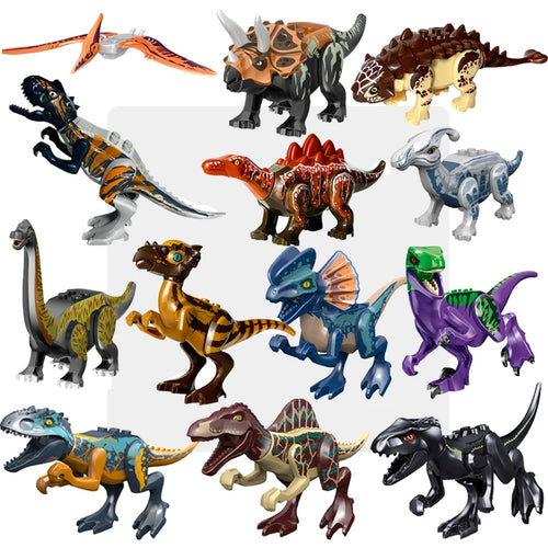 Cool Jurassic Dinosaurs World Velociraptor Triceratops Indominus T-Rex