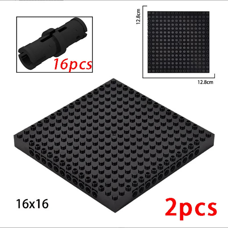 Wholesale Pixel Art Building Block Bottom Plate 65803 Brick 16X16