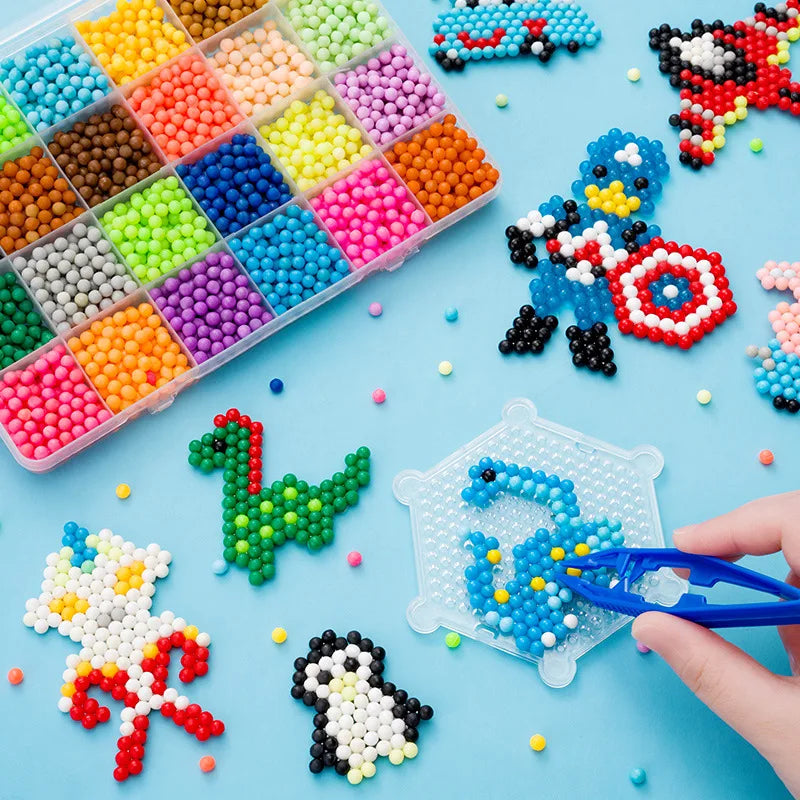 Handmade Magic Water Fuse Beads Creative Beads DIY Art Crafts Toys