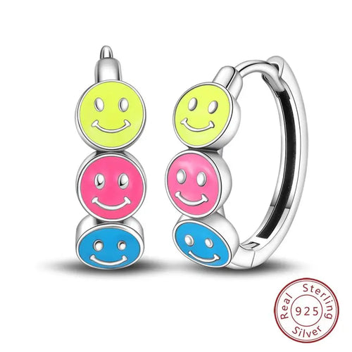 Hot 925 Sterling Silver Earrings Charm Simple Shining Lotus Zircon