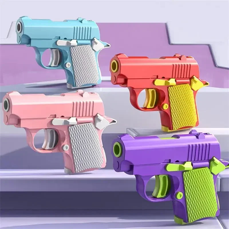 Mini Gravity Printing 1911 Children'S Toy Guns Model Fidget Toy for