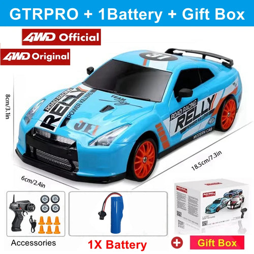 4WD RC Drift Car Remote Control GTRPRO AE86PRO Model 4x4 Racing RTR