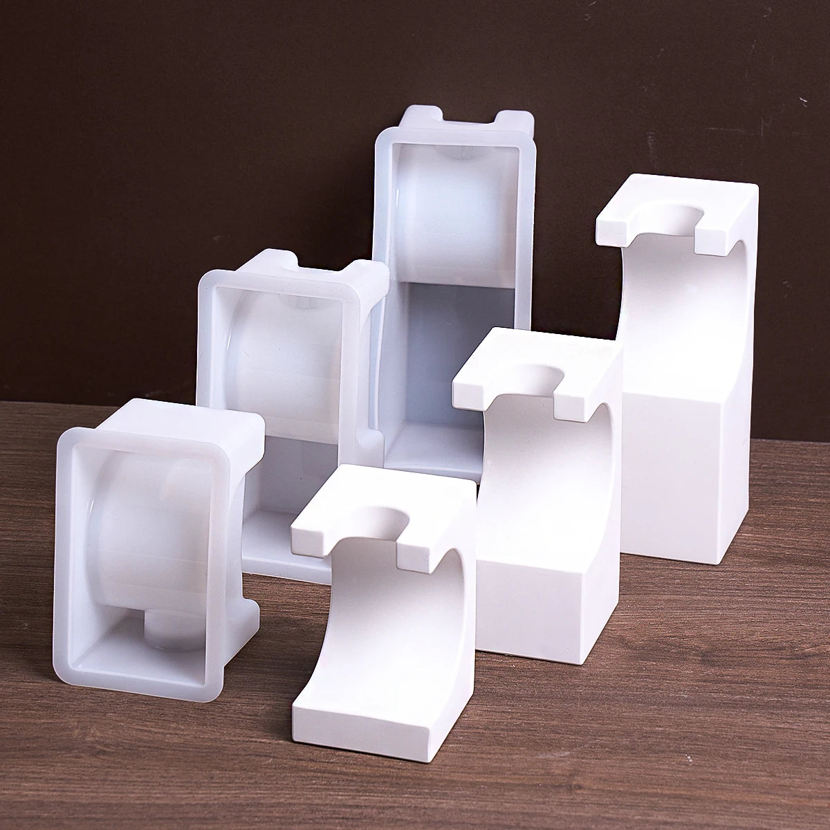 Cube Rectangular Hydroponic Vase Silicone Mold DIY Test Tube Water