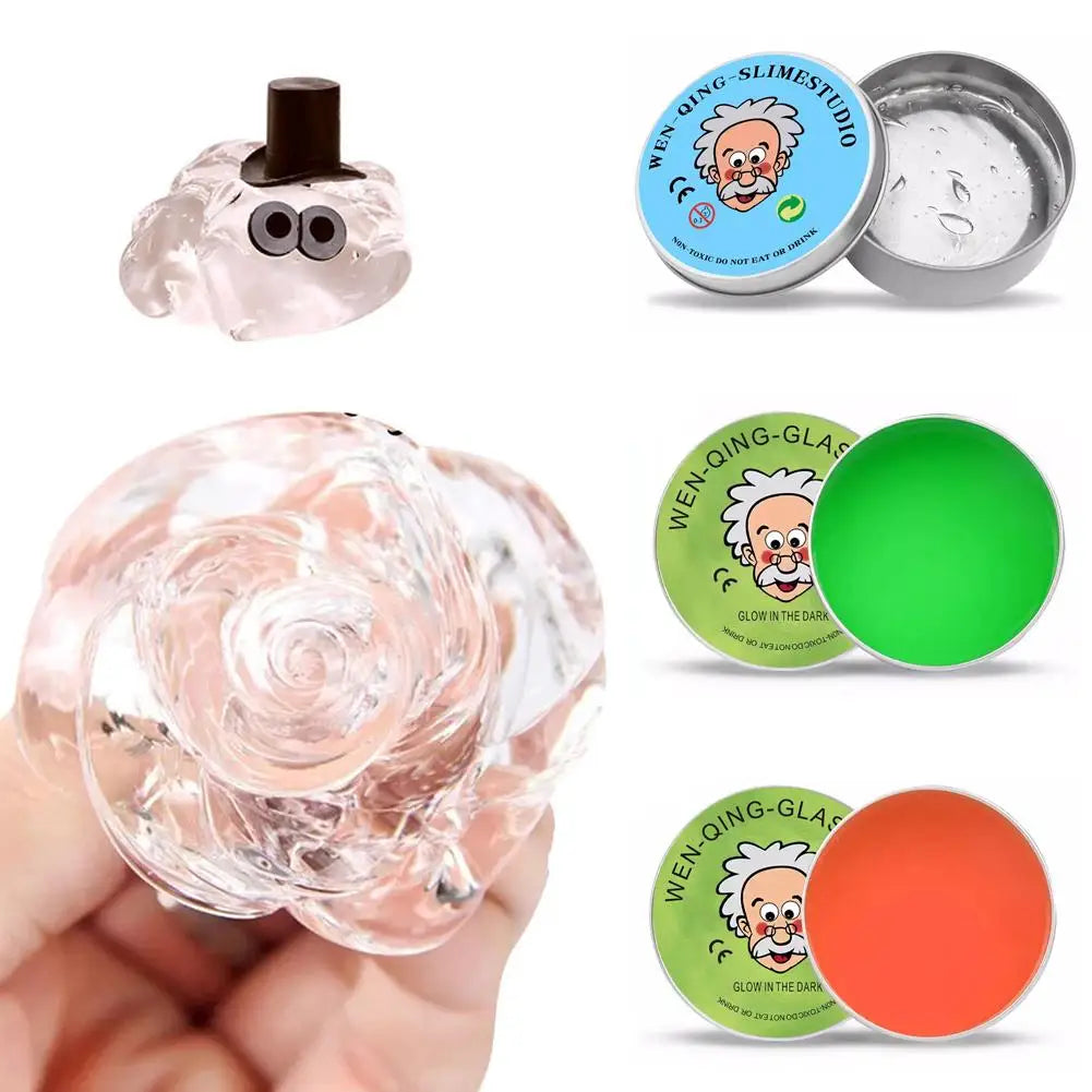 Colorful Non-Newtonian Liquid Decompression Toys Transparent Elastic