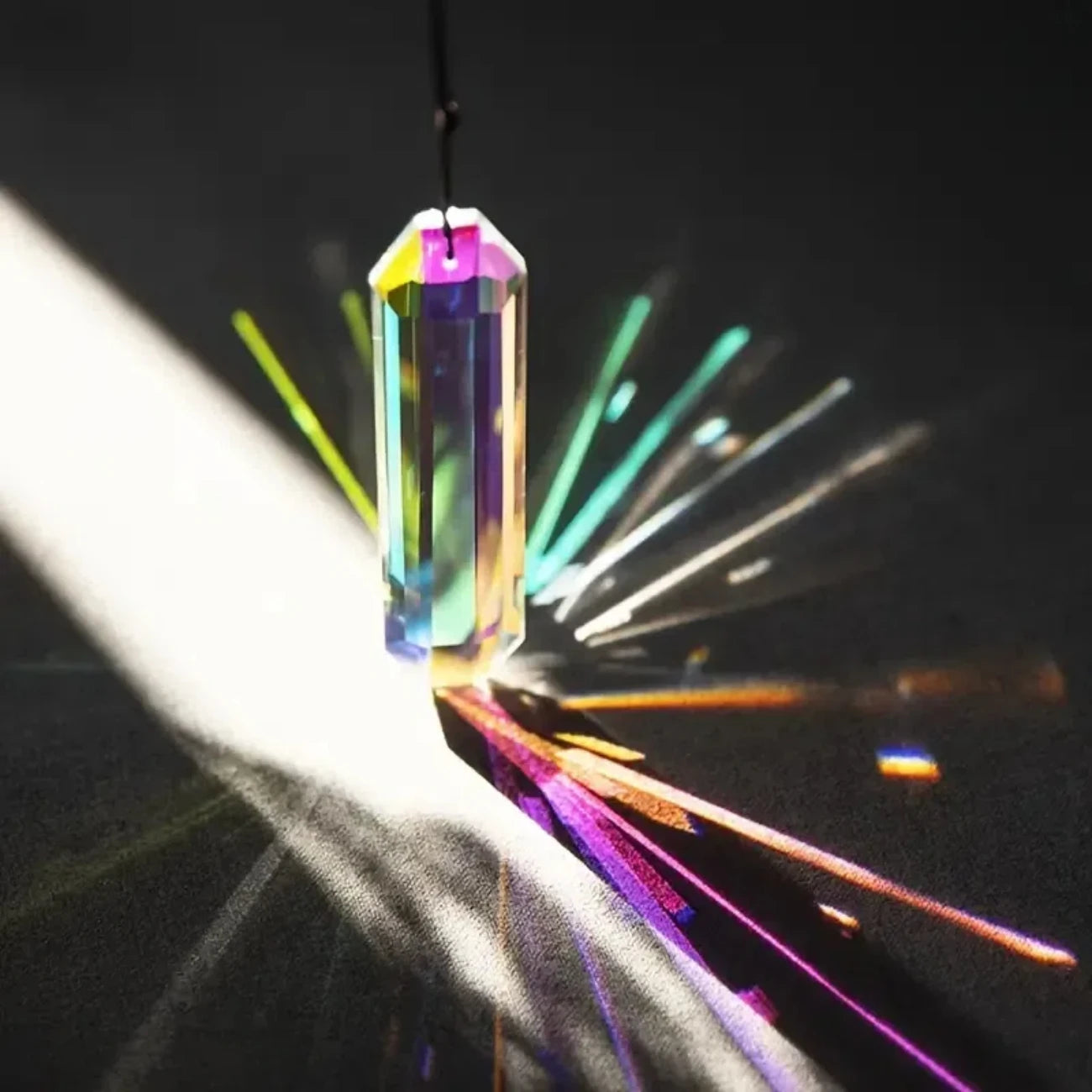2 pcs sun catcher window prism pendant, Crystal rainbow manufacturing