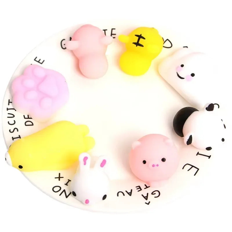 18 Pcs Mini Release Stress Animal Pinch Music Children Simulation