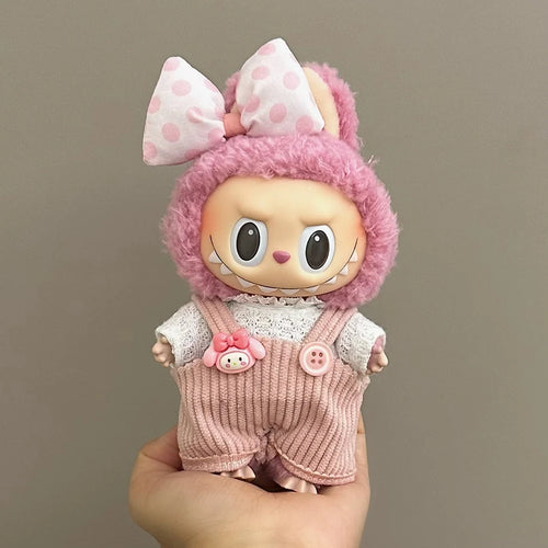 Plush Doll Multiple Styles Clothing Set For Labubu Outfit Accessories