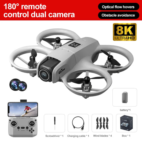 2025 GT3 Professional Drone 8K HD Dual Camera Obstacle Avoidance