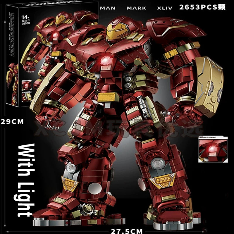 Variety Iron Heroes Blocks Action Figures Mark Building Sets Buster