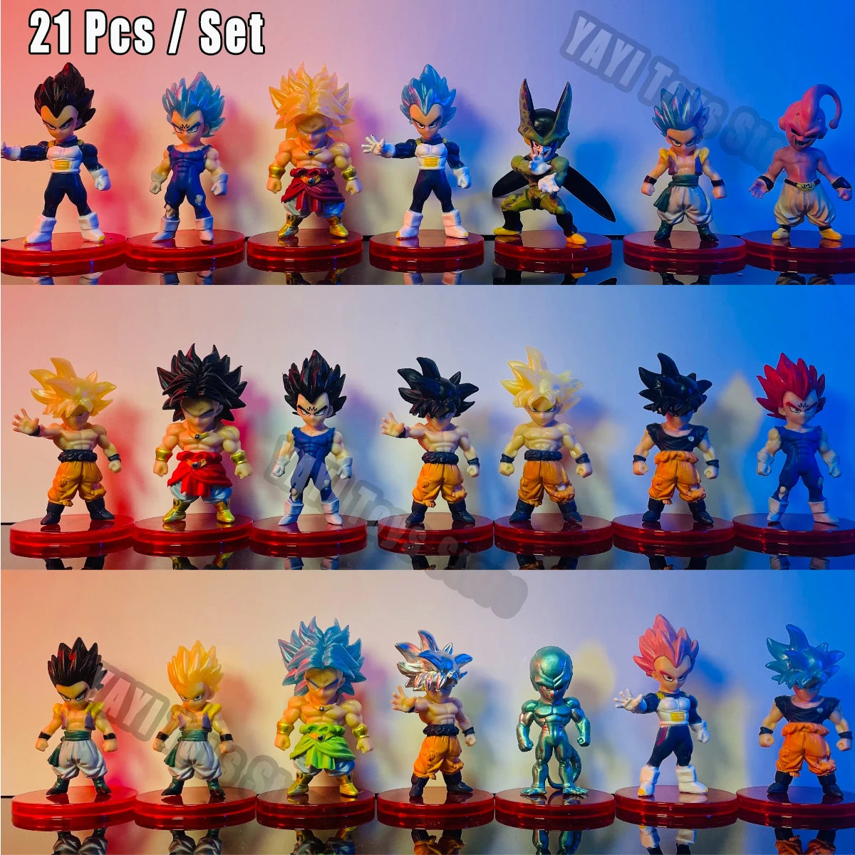 Dragon Ball Z Super Saiyan Son Goku Anime Figure Son Gohan Vegeta