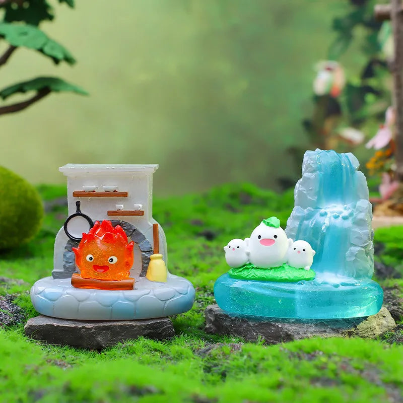 New Miyazaki Hayao Fairy Tale Third Play Blind Box Lamp Desktop
