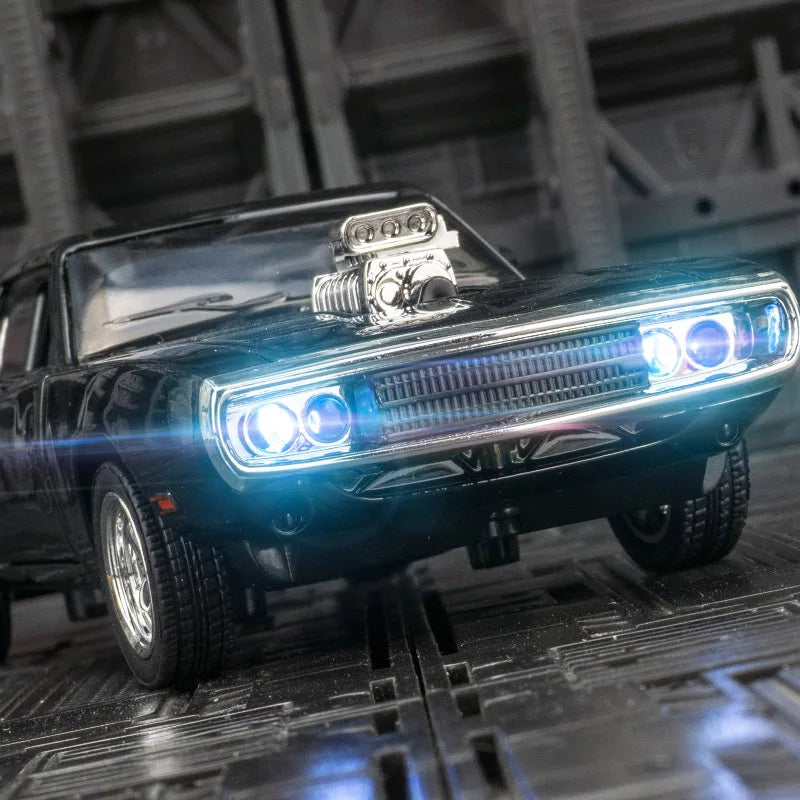 1:32 Simulation Dodge Challenger Fast & Furious 7 Alloy Car Model
