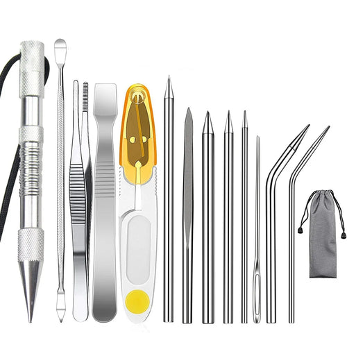 Multifunctional Paracord FID Tool Kit Stainless Steel Marlinspike