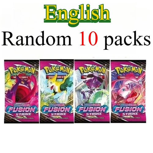 10 Pokémon Card Packs, Bright Stars,151 Prismatic Evolutions,PALDEAN