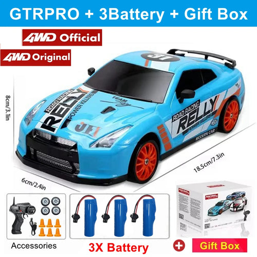 4WD RC Drift Car Remote Control GTRPRO AE86PRO Model 4x4 Racing RTR