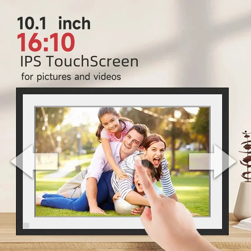 Frameo 10.1 Inch WiFi Digital Picture Frame，1280 * 800IPS HD Cloud