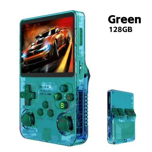 R36S Retro Handheld Video Game Console ARKOS System 3.5 Inch IPS