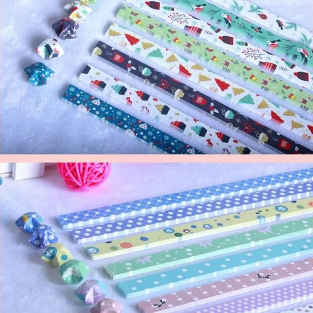 540 Sheets Origami Paper Stars DIY Hand Crafts Origami Lucky Star