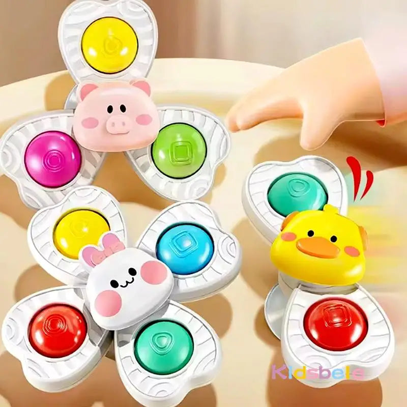 Baby Sucker Fidget Spinning Toys Dining Table Bathroom Window Travel