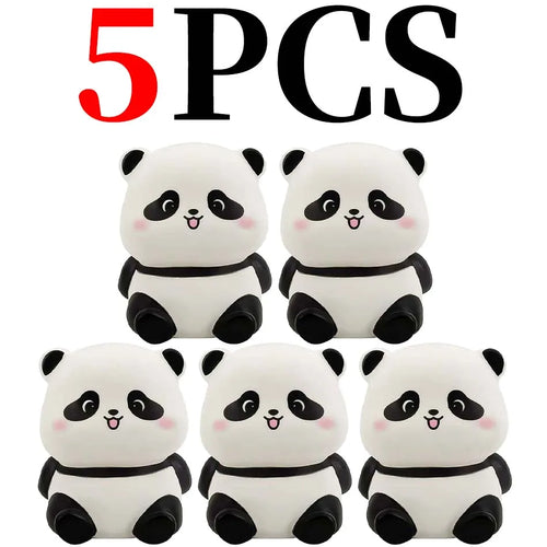 New Panda LED Night Light Living Room Cute Panda Plastic Lamp Bedside