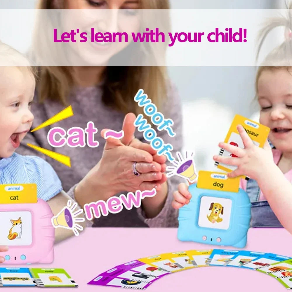 Early Education Flash Card Learning Toys Talking Flashcards for Kids