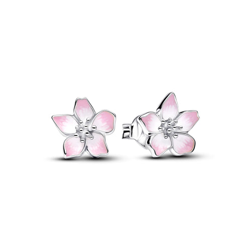 New 925 Sterling Silver Charms Heart Bee Flower key Lock Earrings