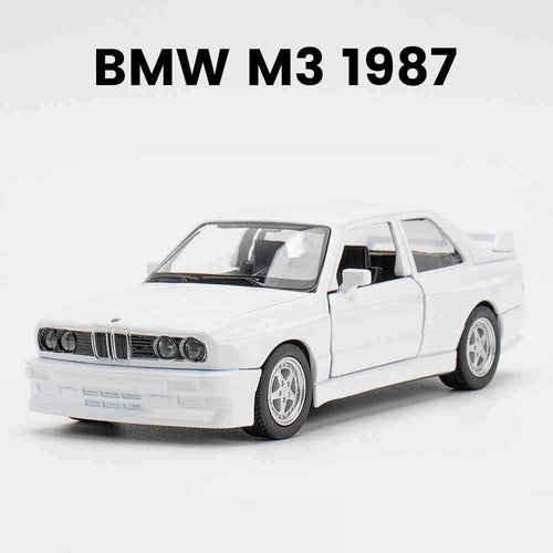 1/36 BMW M3 E30 1987 Classical Rally Toy Car Model For Children RMZ