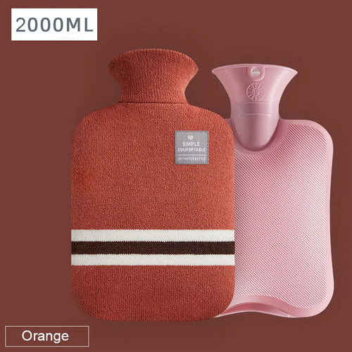 1000/2000Ml Hot Water Bottles Bag Water-filling Hot-water Bag for