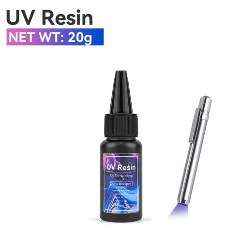 20g/30g/50g UV Epoxy Resin Glue DIY Jewelry Making High Transparency