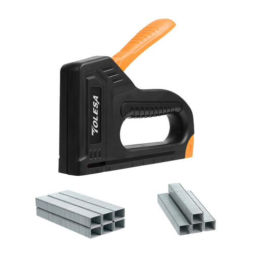 TOLESA Light Duty Staple Gun for Wood Upholstery Staple Gun with