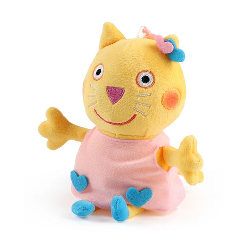 19cm/7.48in Genuine Peppa Pig Plush Filled Kawaii Pendant Doll Toy