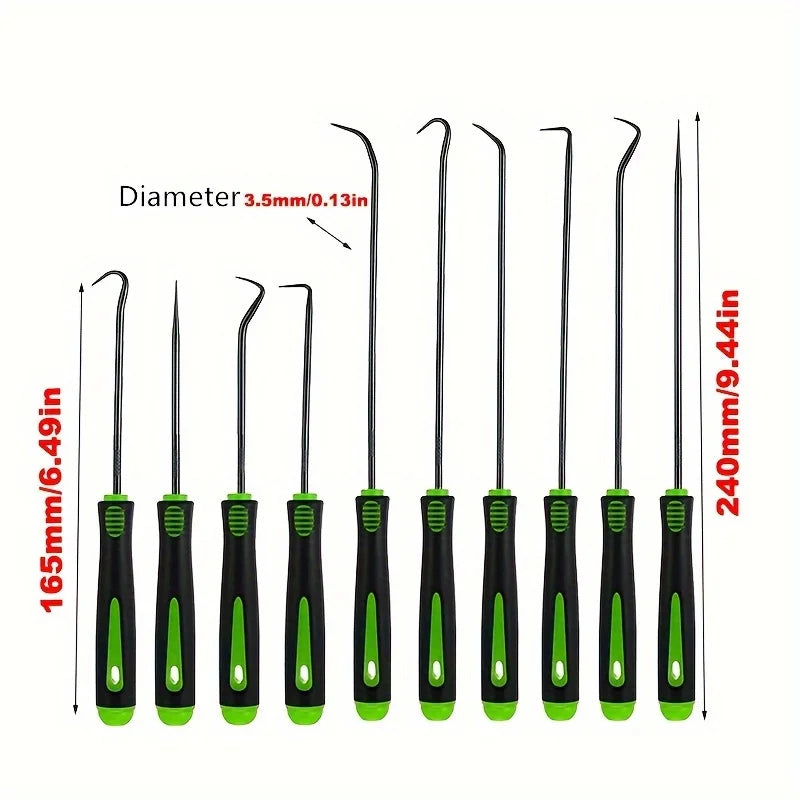 4/10PCS Car Oil Seal Screwdriver Set Hose Removal Hook Set O Seal