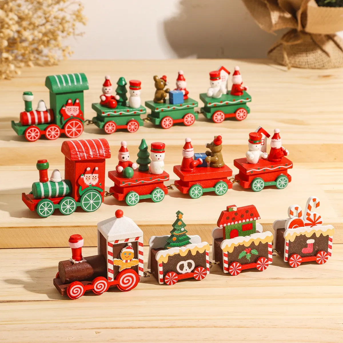 Christmas Train Merry Christmas Decorations For Home 2023 Cristmas