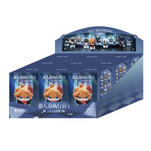 Mihoyo Genshin Fatui Harbinger Blind Box Anime Figure Collectible
