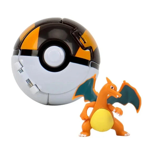 Pokeball Pokemon Figurine Elf Ball Anime Figure Cartoons Pikachu